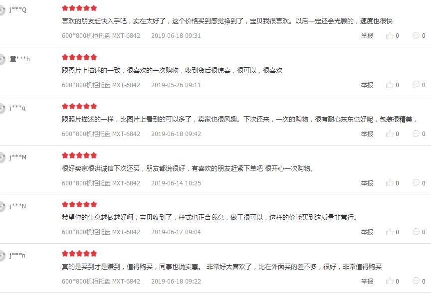 MX6842機(jī)柜客戶評價案例